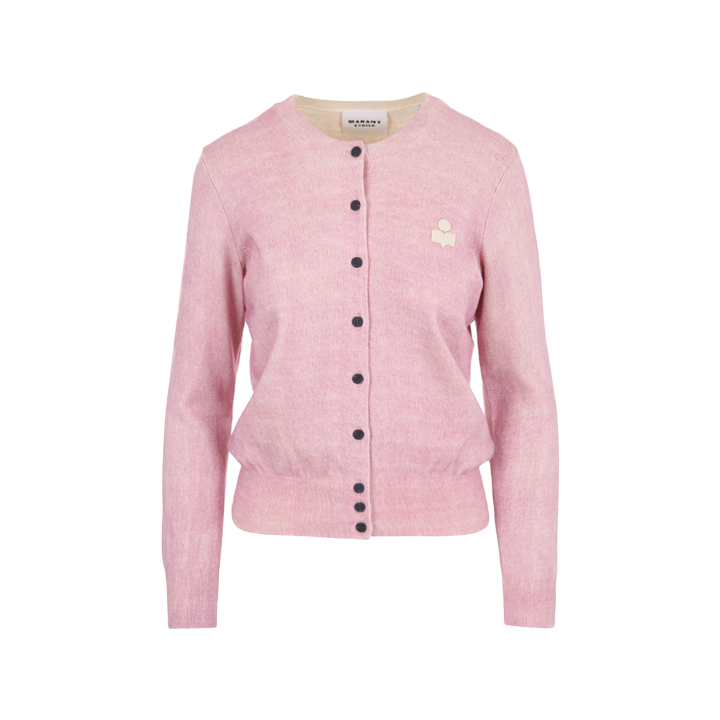 ◆당일◆25FW 모나 MONA 스몰 로고 가디건 페이드핑크 CA0115FA C3L11E 02FP