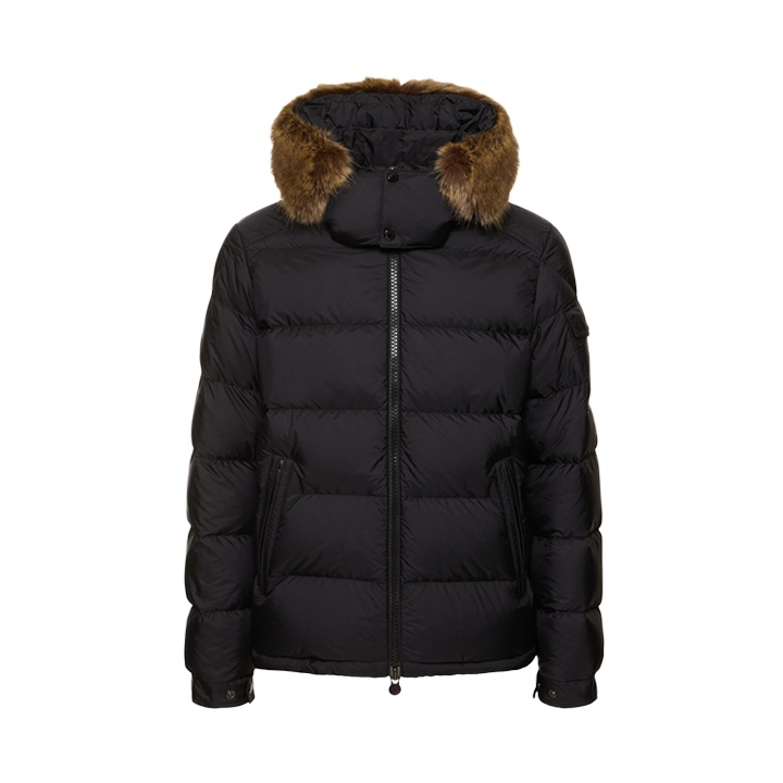 ◆당일◆25FW 마야프 MAYAF 로고 패치 패딩자켓 블랙 1A002 70 5968E 999