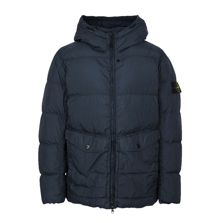 ◆당일◆25FW 가먼트다이 크링클 랩스 후드 패딩자켓 네이비 K2S15 4100011 S0A23 V0020
