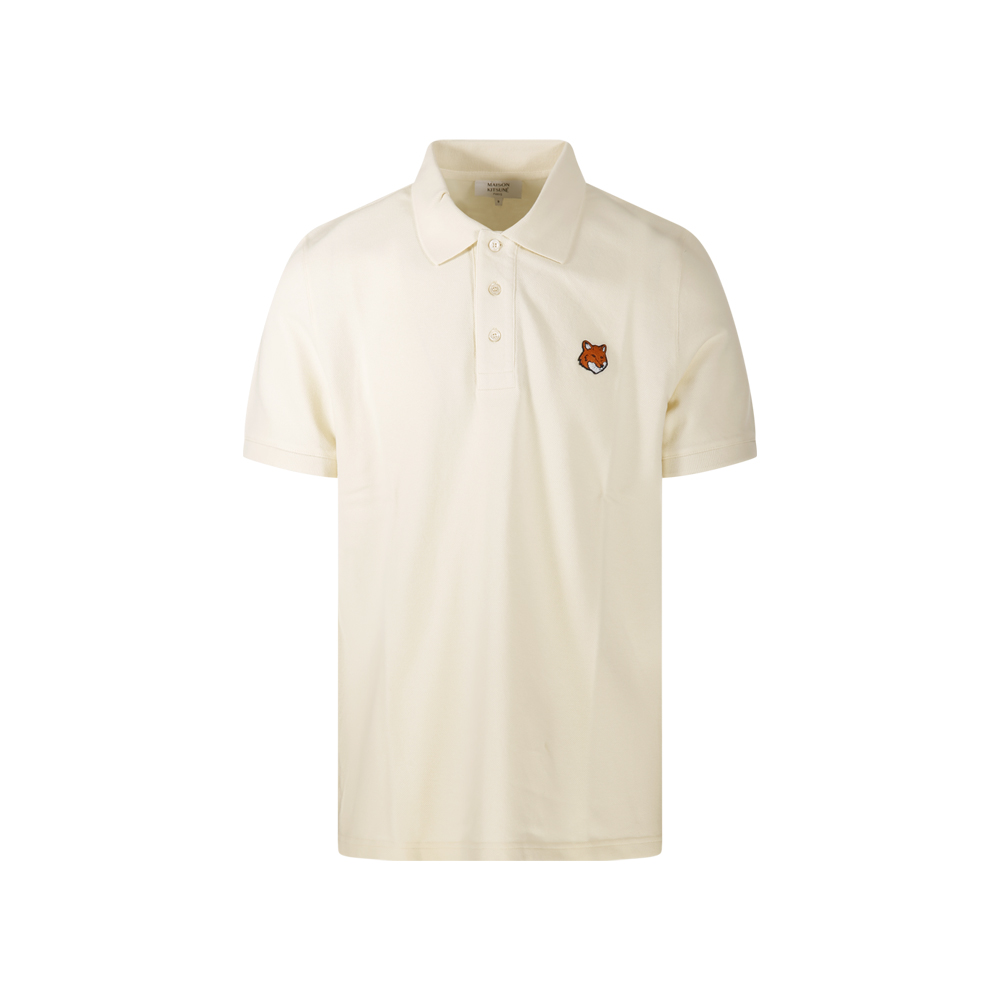 26SS 폭스 헤드 패치 카라 티셔츠 노블베이지 PM00209KP0002 0063