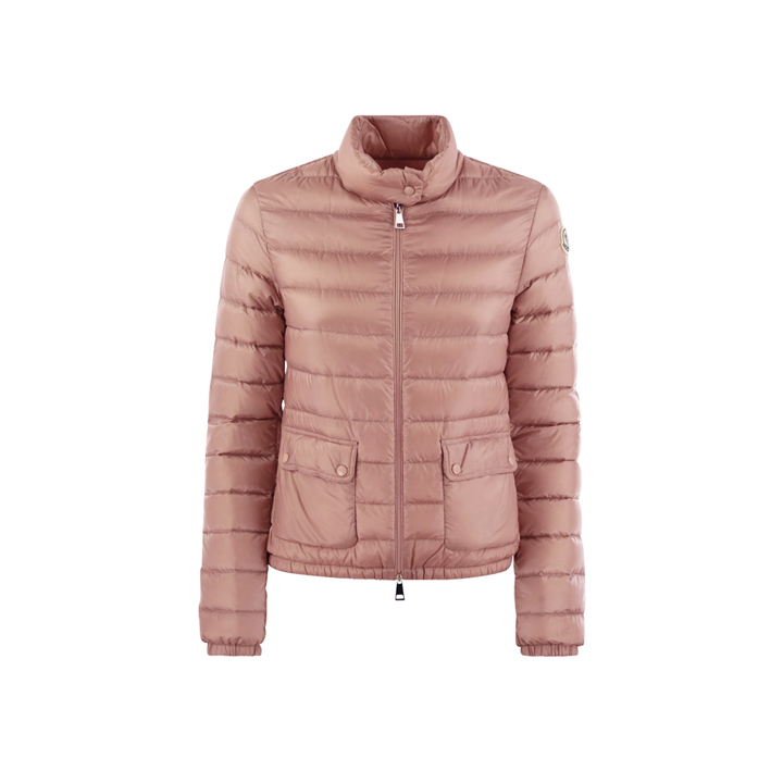 ◆당일◆26SS 란스 LANS 로고 패치 경량 패딩 자켓 라이트핑크 1A101 00 53048 51B