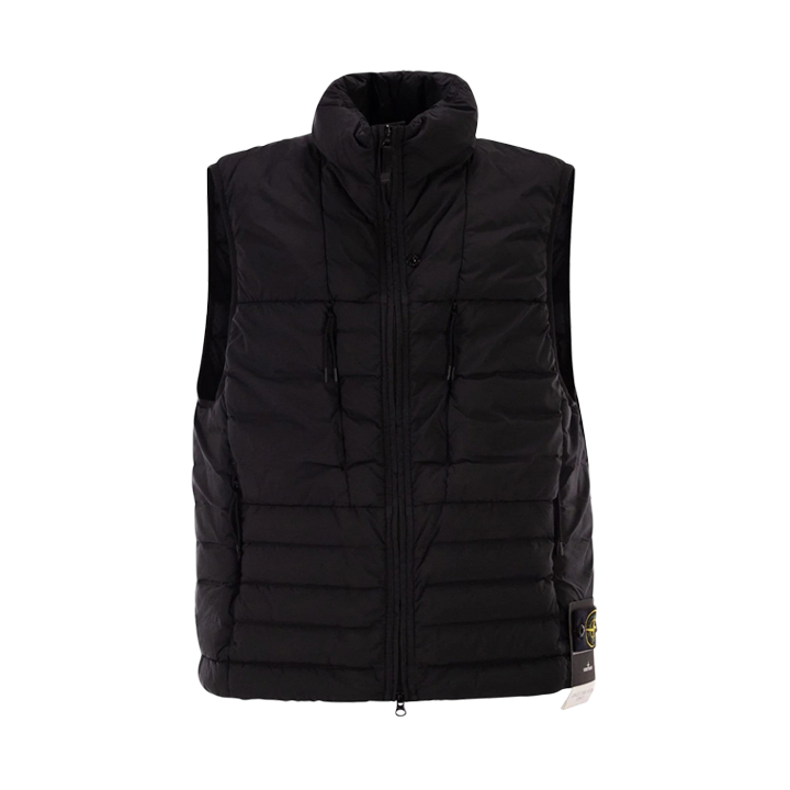 ◆당일◆26SS 와펜 패치 심리스 터널 경량패딩 베스트 블랙 L1S15 G100007 S0183 V0029