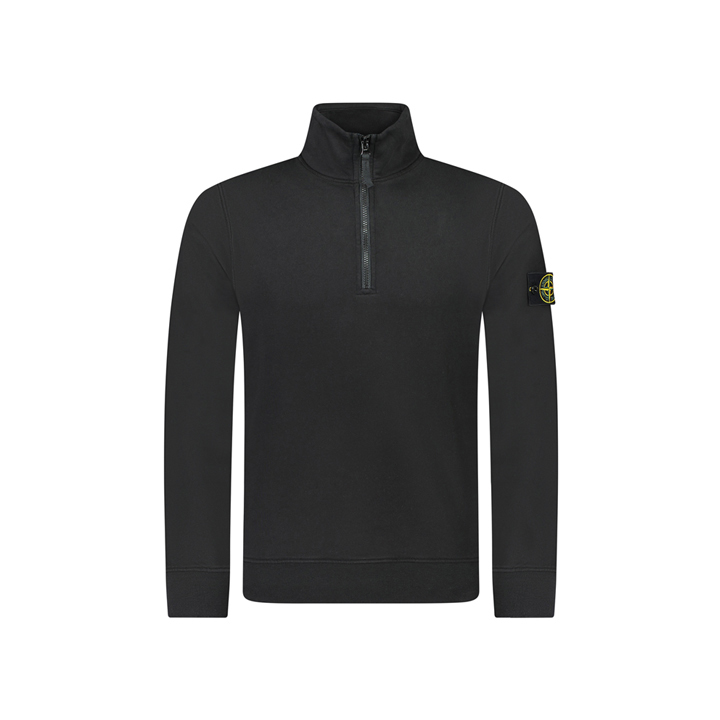 ◆당일◆26SS 와펜 패치 하프집업 맨투맨 블랙 L1S15 6100070 S0051 V0029