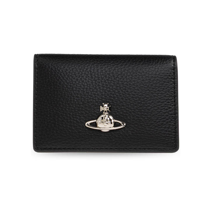 ◆당일◆26SS ORB 로고 플랩 카드지갑 블랙 5402000PU S000D N403