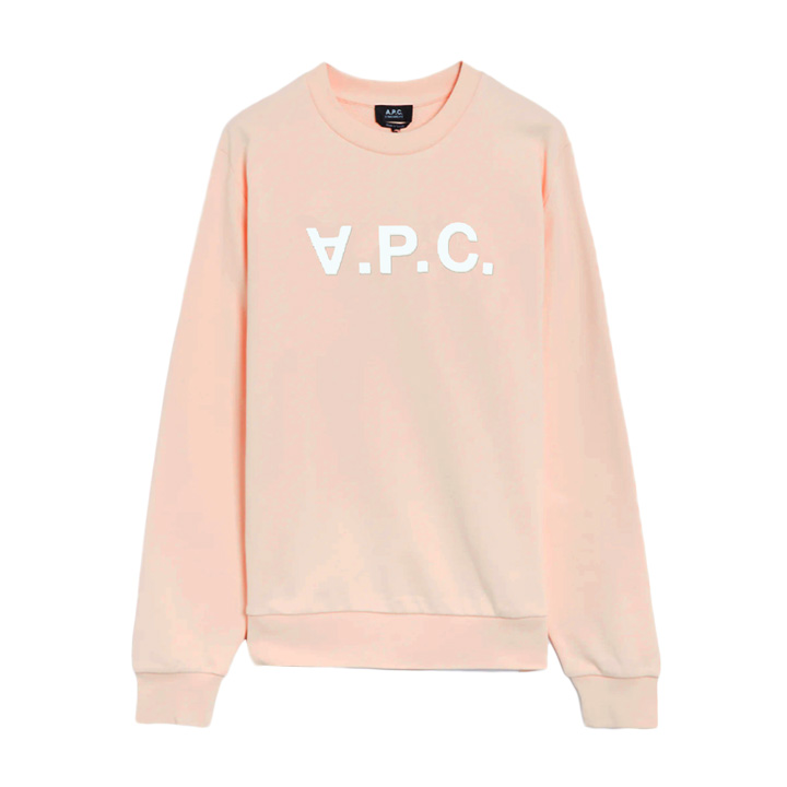 ◆당일◆25FW VPC 로고 스탠다드 그랜드 맨투맨 핑크 COHBN M27907 ELB