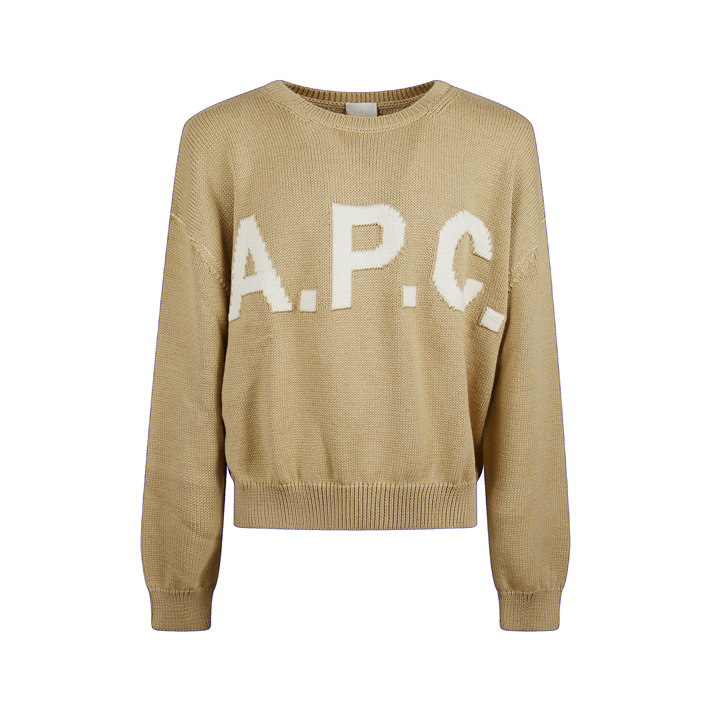 ◆당일◆26SS 론드 ROND 로고 니트 베이지 WOASL M23009 AAE