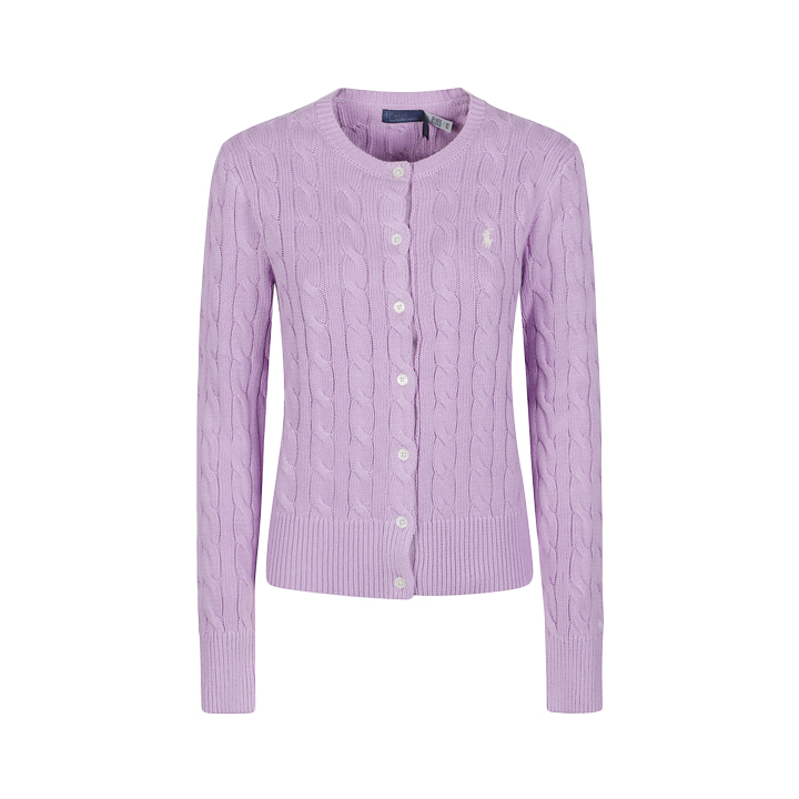 ◆당일◆26SS 포니 자수 클래식 가디건 라일락 211971868 506