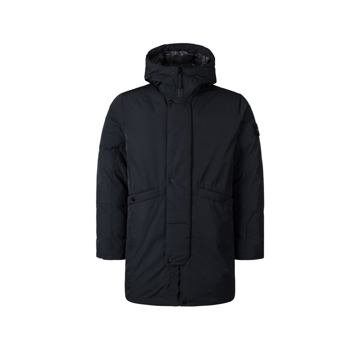 ◆당일◆25FW 와펜 패치 마이크로 트윌 패딩 자켓 블랙 K2S15 7100008 S0026 V0029