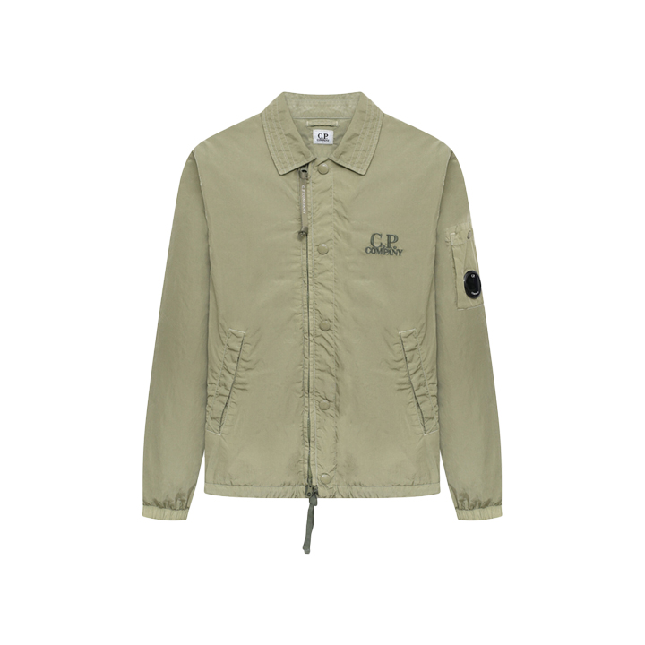 ◆당일◆26SS 렌즈 와펜 크롬 R 로고 집업 코치자켓 모스그레이 20CMOS007A 005904D 610