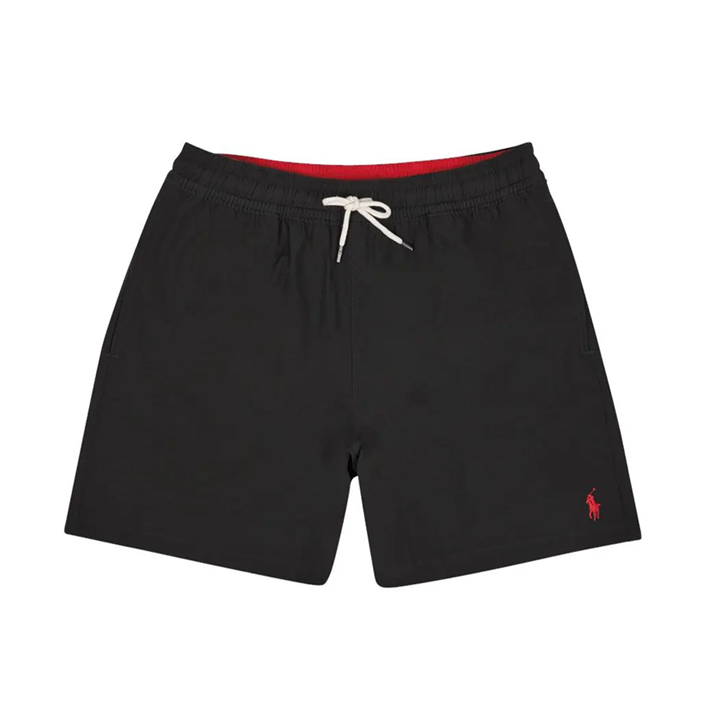 ◆당일◆26SS 레드 포니 자수 스윔팬츠 블랙 710907255 002