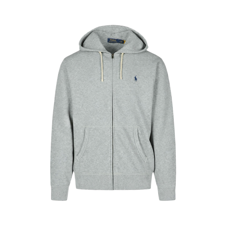 ◆당일◆26SS 포니 자수 로고 기모 후드집업 그레이 710813297 002