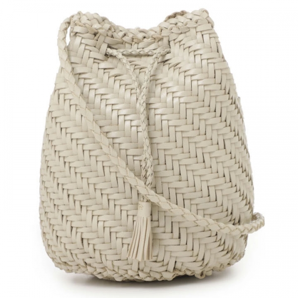 ◆당일◆25SS 폼폼 더블 점프 버킷백 펄 8838 PEARL