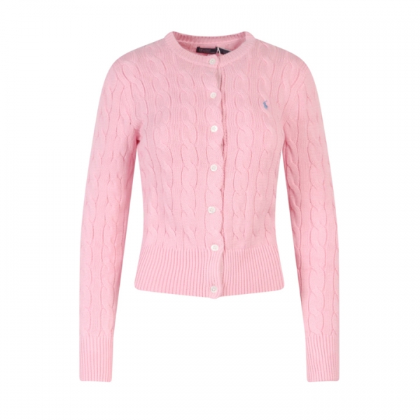 ◆당일◆26SS 포니 자수 클래식 가디건 핑크 211971868 010