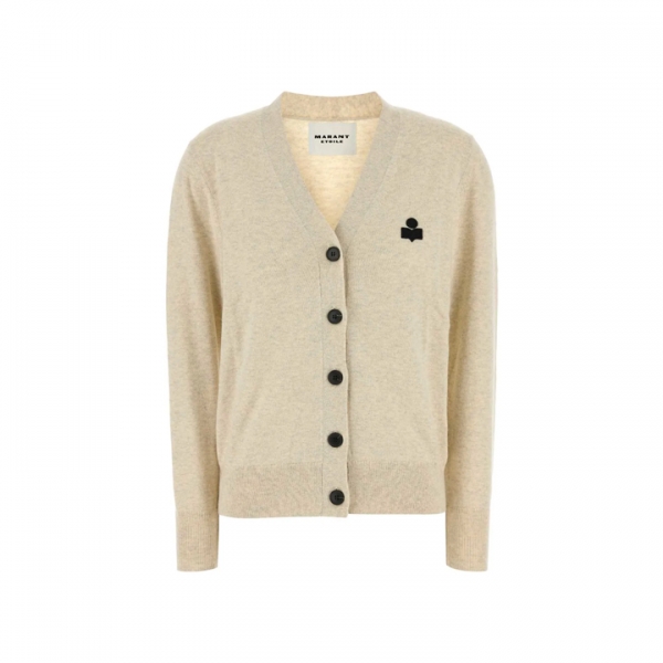 ◆당일◆25FW 카리나 KARINA 로고 가디건 라이트그레이 CA0104FA C1L17E 02LY