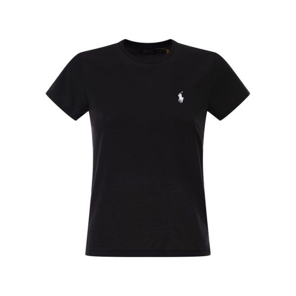 ◆당일◆26SS 여성 포니 로고 자수 반팔 티셔츠 블랙 211B14605 032