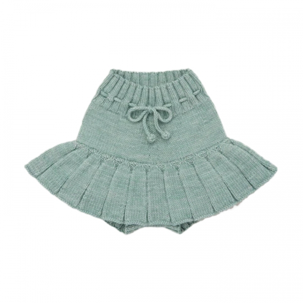 ◆키즈◆키즈 스케이팅 폰드 스커트 세이지그린 K1003W25 315