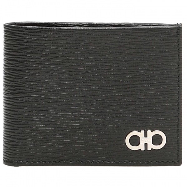 ◆당일◆25FW 더블 간치니 투톤 반지갑 블랙/레드 66-A064 0685978