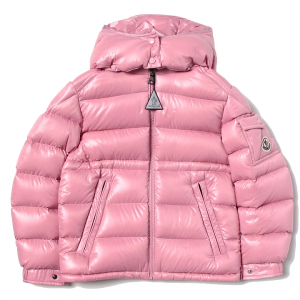 ◆키즈◆23FW 키즈 로고 패치 패딩자켓 핑크 1A000 83 68950 525