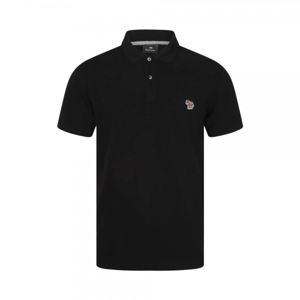 26SS 지브라 와펜 반팔 폴로 티셔츠 블랙 M2R 183K PZEBRA 79