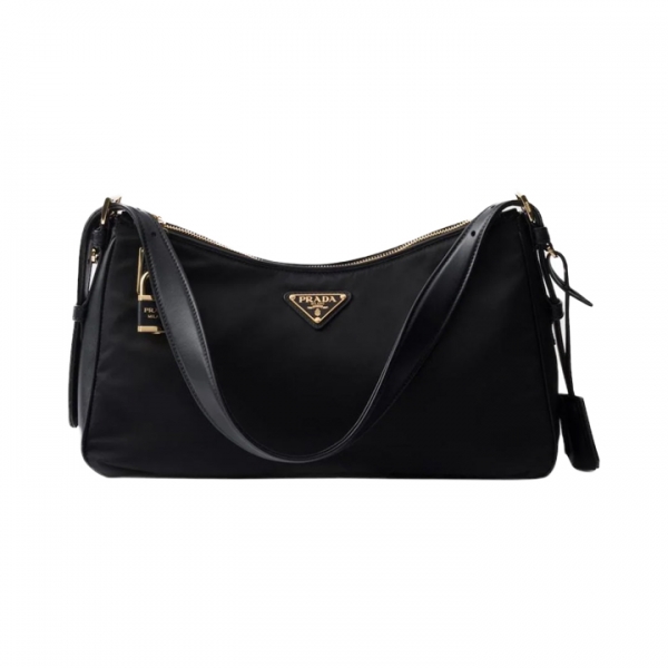 ◆당일◆25FW 에메 AIMEE 미디엄 리나일론 쇼퍼백 블랙 1BC232 2C8Q F0002