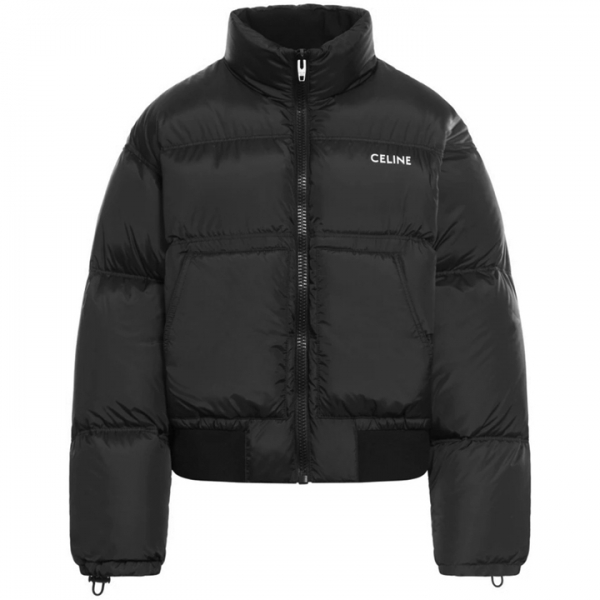 ◆당일◆25SS 로고 프린팅 크롭 패딩자켓 블랙 2W38C0281 38NO