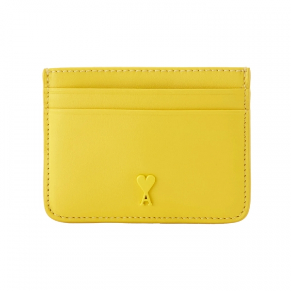 ◆당일◆26SS 하트 로고 카드지갑 파스텔옐로우 USL702 AL0138 A020