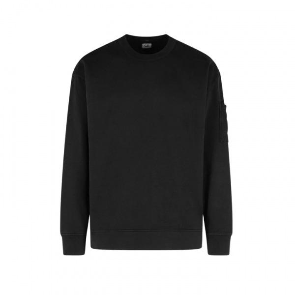 ◆당일◆25FW 렌즈 와펜 기모 맨투맨 블랙 19CMSS058A 006372G 999