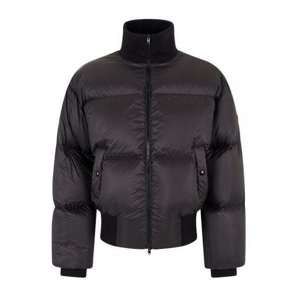 26SS 트리오페 자수 봄버 패딩자켓 블랙 RV12E1474 38NO