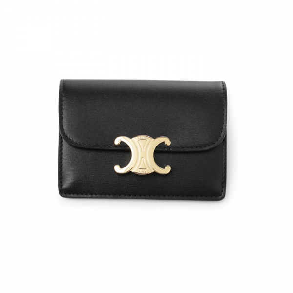 ◆당일◆25FW 트리오페 플랩 카드지갑 블랙 10I583 DPV 38NO