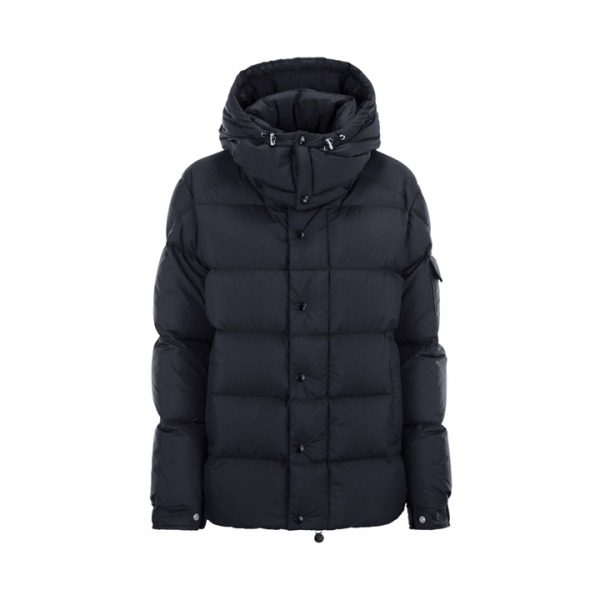 ◆당일◆25FW 마야 MAYA 70 로고 패치 패딩자켓 네이비 1A002 05 53333 776