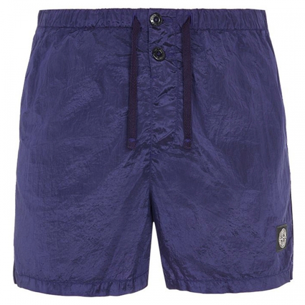 ◆13주년◆로고 패치 스윔 숏팬츠 다크블루퍼플 7615B0643 V0027