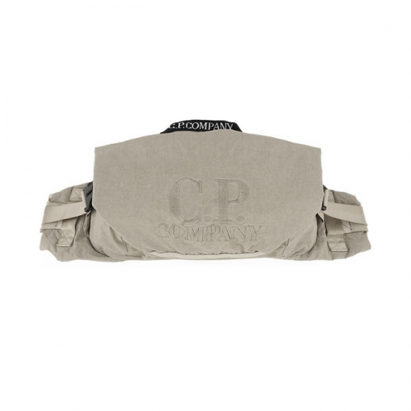 ◆당일◆25FW 자수 로고 플레인 페이퍼 터치 벨트백 그레이 19CMAC194A 110188G 331