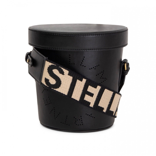 ◆15주년◆시그니처 펀칭 로고 버킷백 블랙 700016 W8542 1000