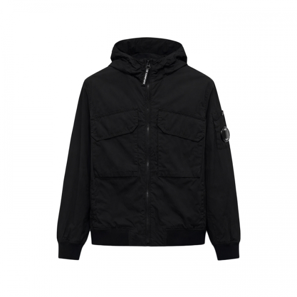 ◆키즈◆키즈 렌즈 와펜 크롬-R 후드자켓 블랙 20CKOW099B 00L3C00 999