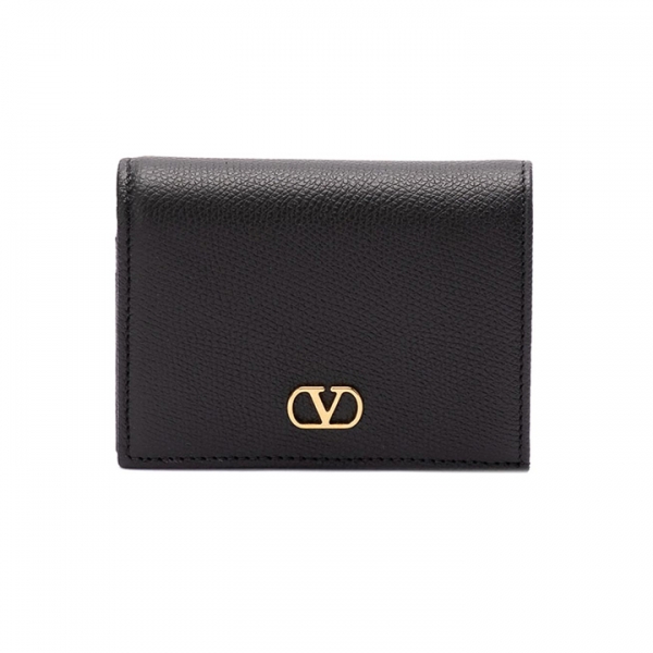 ◆당일◆25FW 시그니처 V 로고 반지갑 블랙 7W2P0AJ3 SNP 0NO