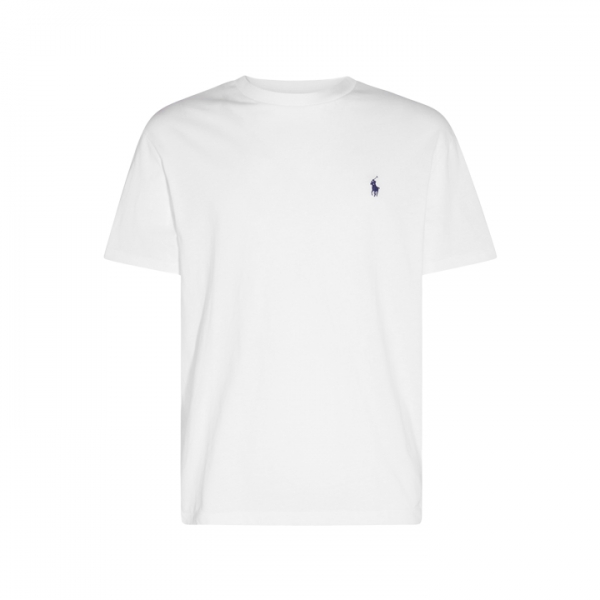 ◆당일◆26SS 포니 자수 클래식핏 티셔츠 화이트 710707087 003