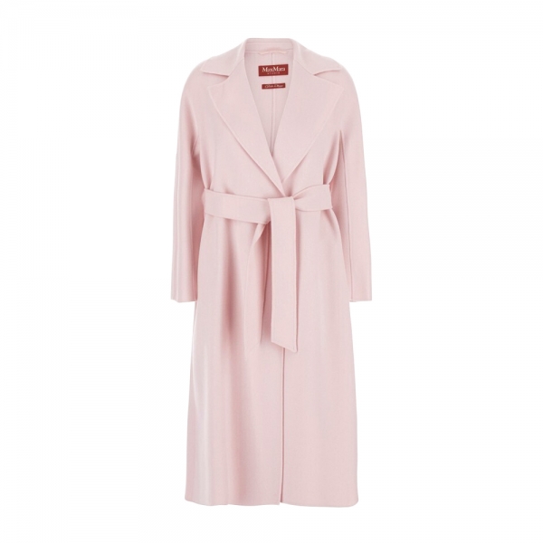 26SS 클레스 MSTCLES 벨티드 울 코트 로즈 2616011011 016