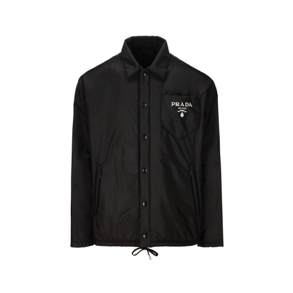 ◆당일◆25FW 로고 패치 리나일론 패딩자켓 블랙 SGN914 107L F0002