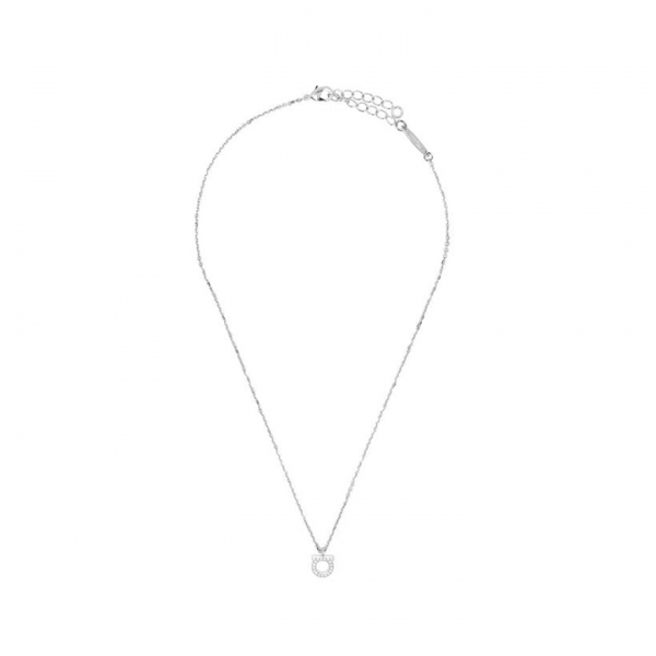 ◆당일◆26SS 크리스탈 미니 간치니 넥클리스 실버 76-0131 0696655