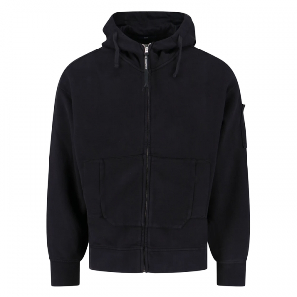 ◆당일◆25FW 렌즈 와펜 루즈핏 기모 고글 후드집업 블랙 19CMSS060A 006372G 999
