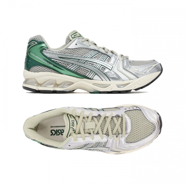 ◆당일◆26SS 젤 카야노 14 스니커즈 그린/퓨어실버 1203A537 300