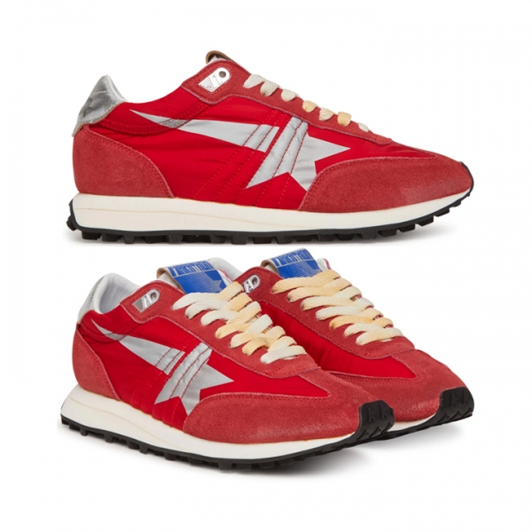 ◆당일◆25FW 여성 러닝 마라톤 M77 스니커즈 레드실버 GWF00683 F005492 40399
