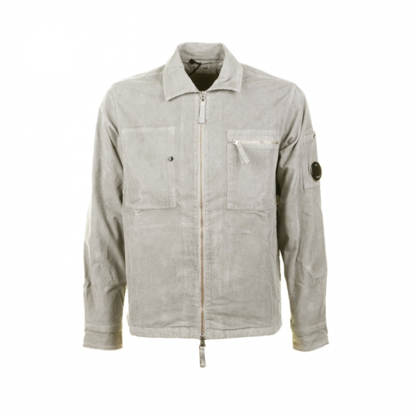 ◆당일◆25FW 렌즈 와펜 코듀로이 오버 셔츠자켓 그레이 19CMOS097A 006410O 356