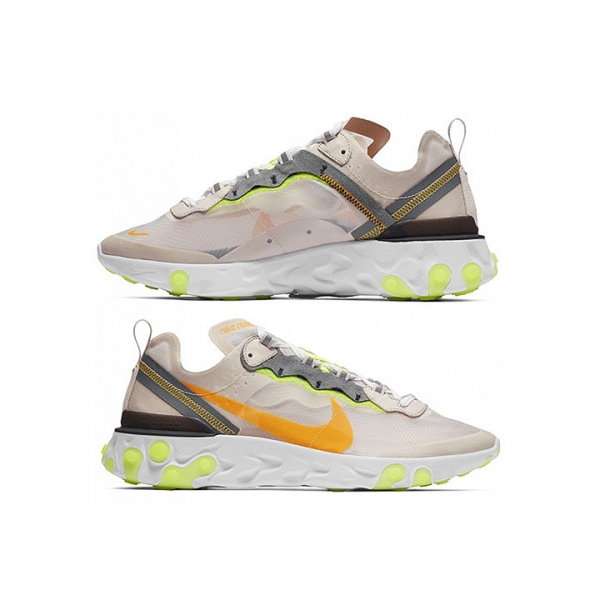 ◆14주년◆리엑트 엘리먼트 87 스니커즈 브라운/오렌지 AQ1090 101