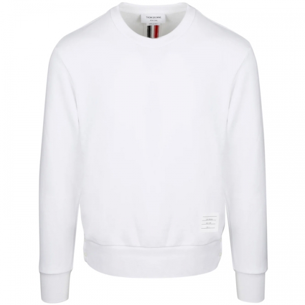 ◆당일◆25SS 백 삼선 크루넥 클래식 맨투맨 화이트 MJT085A 03377 100