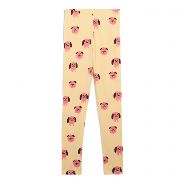 ◆키즈◆키즈 도그 패턴 레깅스 팬츠 옐로우 26130117 23