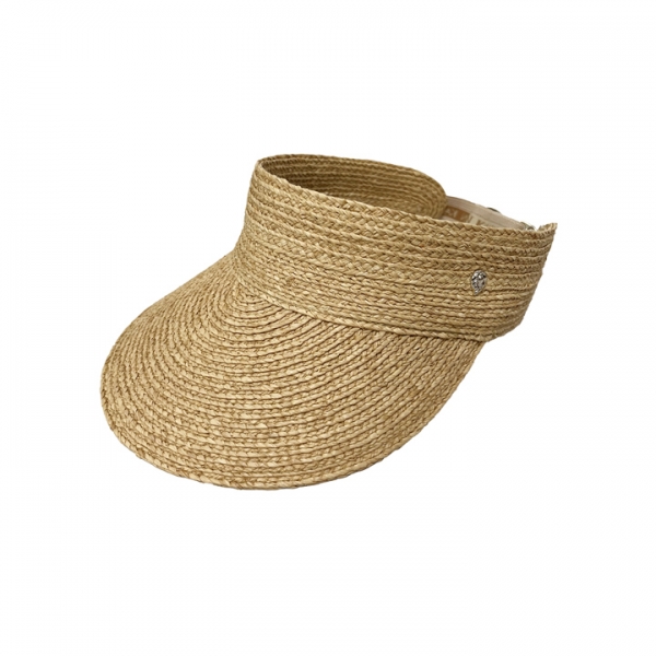 ◆당일◆26SS 케나 라피아 바이저햇 네추럴 HAT52380 KENNA NATURAL