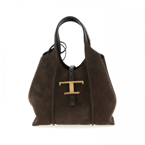 ◆당일◆26SS 타임리스 스웨이드 미니 쇼퍼&크로스백 다크브라운 XBWTSBA9100 P3A S808