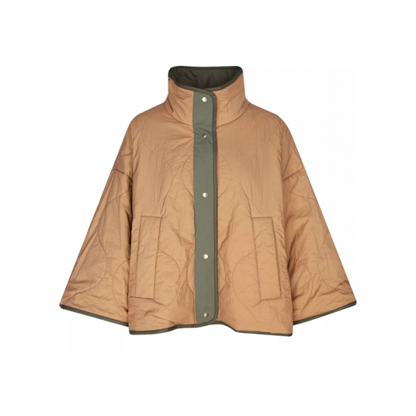◆당일◆25FW 론코 RONCO 리버시블 패딩 자켓 카키 2525486011 011