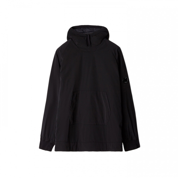 ◆15주년◆렌즈 와펜 나일론 후드티 블랙 09CMSS186A 005814G 999